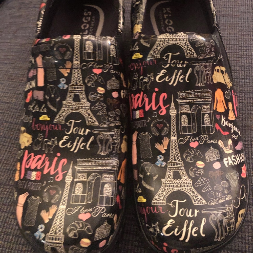 Klogs - Paris Print